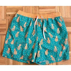 Chubbies Bathing Suit Swim Trunks Mens XL Pineapples Print All Over Lined 5.5"